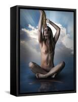 Rhydo-Lynne Davies-Framed Stretched Canvas