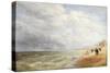 Rhyl Sands, 1855 (Oil on Canvas)-David Cox-Stretched Canvas