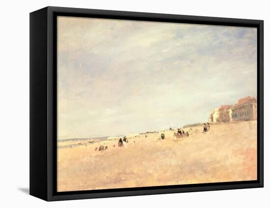 Rhyl Sands, C.1854-David Cox-Framed Stretched Canvas