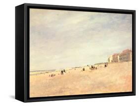Rhyl Sands, C.1854-David Cox-Framed Stretched Canvas
