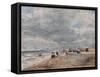 'Rhyl Sands', c1850-David Cox the elder-Framed Stretched Canvas