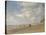 Rhyl Sands-David Cox-Stretched Canvas