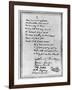 Rhyming Letter from Charles Dickens to Mark Lemon, Mid 19th Century-null-Framed Giclee Print