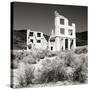 Rhyolite Ruin II BW-Douglas Taylor-Stretched Canvas