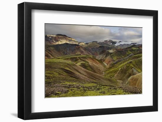 Rhyolithe Rock, Landmannalaugar, Iceland-Rainer Mirau-Framed Photographic Print