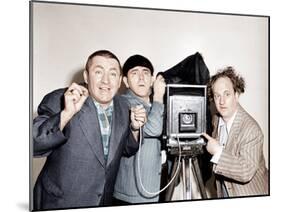 RHYTHM AND WEEP, from left: Curly Howard, Moe Howard, Larry Fine, (aka The Three Stooges), 1946-null-Mounted Photo