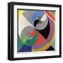 Rhythm Colour no. 1076, 1939-Sonia Delaunay-Framed Giclee Print