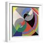 Rhythm Colour no. 1076, 1939-Sonia Delaunay-Framed Giclee Print