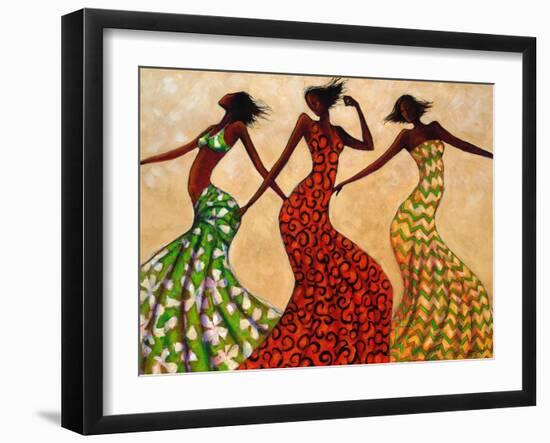 Rhythm-Monica Stewart-Framed Art Print