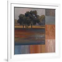 Rhythms of Landscape II-Vivien Rhyan-Framed Art Print