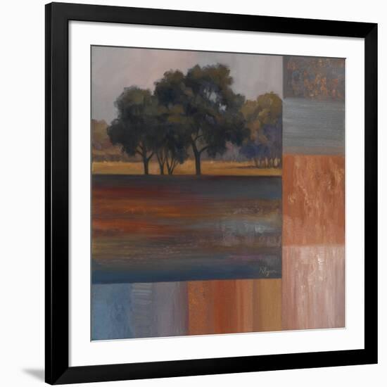 Rhythms of Landscape II-Vivien Rhyan-Framed Art Print