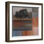 Rhythms of Landscape II-Vivien Rhyan-Framed Art Print