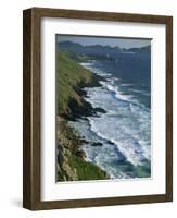 Ria De Vigo, Cape Home and the Islas Cies, of the Rias Bajas, the Lower Estuaries, Galicia, Spain-Maxwell Duncan-Framed Photographic Print