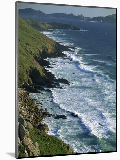 Ria De Vigo, Cape Home and the Islas Cies, of the Rias Bajas, the Lower Estuaries, Galicia, Spain-Maxwell Duncan-Mounted Photographic Print