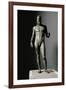 Riace Bronze (B), Bronze Statue of a Young Man with Helmet, More Than Life-Size, Found in 1972-Phidias-Framed Giclee Print