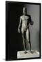 Riace Bronze (B), Bronze Statue of a Young Man with Helmet, More Than Life-Size, Found in 1972-Phidias-Framed Giclee Print