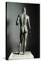 Riace Bronze (B), Bronze Statue of a Young Man with Helmet, More Than Life-Size, Found in 1972-Phidias-Stretched Canvas