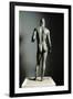 Riace Bronze (B), Bronze Statue of a Young Man with Helmet, More Than Life-Size, Found in 1972-Phidias-Framed Giclee Print