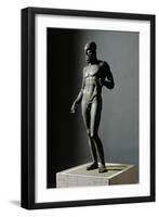 Riace Bronze (B), Statue of a Young Man with Helmet-Phidias-Framed Giclee Print