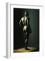 Riace Bronzes, Statue of Younger, from Greece and Recovered from Waters Off Riace Marina-null-Framed Giclee Print