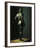 Riace Bronzes, Statue of Younger, from Greece and Recovered from Waters Off Riace Marina-null-Framed Giclee Print