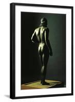 Riace Bronzes, Statue of Younger, from Greece and Recovered from Waters Off Riace Marina-null-Framed Giclee Print