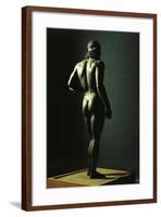 Riace Bronzes, Statue of Younger, from Greece and Recovered from Waters Off Riace Marina-null-Framed Giclee Print