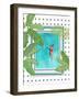 Riad Pool-Petra Lizde-Framed Giclee Print