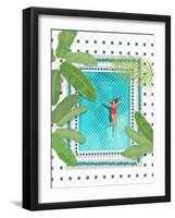 Riad Pool-Petra Lizde-Framed Giclee Print