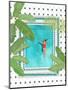 Riad Pool-Petra Lizde-Mounted Giclee Print