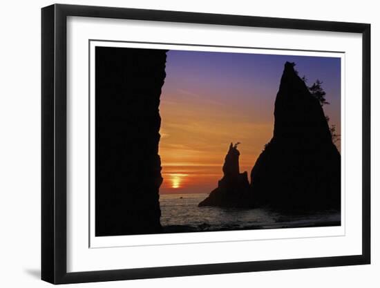 Rialto Beach I-Donald Paulson-Framed Giclee Print