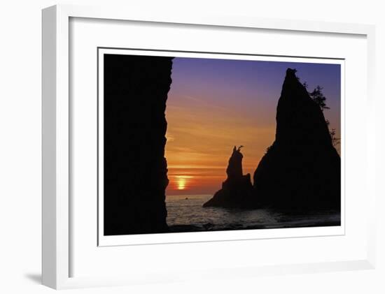 Rialto Beach I-Donald Paulson-Framed Giclee Print
