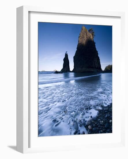 Rialto Beach, Olympic National Park, UNESCO World Heritage Site, Washington State, United States of-Colin Brynn-Framed Photographic Print