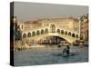 Rialto Bridge and the Grand Canal, Venice, Unesco World Heritage Site, Veneto, Italy, Europe-Sergio Pitamitz-Stretched Canvas