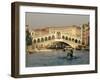 Rialto Bridge and the Grand Canal, Venice, Unesco World Heritage Site, Veneto, Italy, Europe-Sergio Pitamitz-Framed Photographic Print