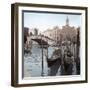 Rialto Bridge Gondolas-Alan Blaustein-Framed Photographic Print