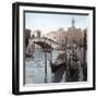 Rialto Bridge Gondolas-Alan Blaustein-Framed Photographic Print