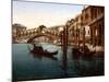 Rialto Bridge, Grand Canal, 1890s-Science Source-Mounted Giclee Print