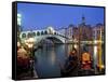 Rialto Bridge, Grand Canal, Venice, Italy-Demetrio Carrasco-Framed Stretched Canvas