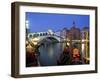 Rialto Bridge, Grand Canal, Venice, Italy-Demetrio Carrasco-Framed Premium Photographic Print