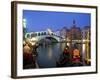 Rialto Bridge, Grand Canal, Venice, Italy-Demetrio Carrasco-Framed Photographic Print