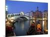 Rialto Bridge, Grand Canal, Venice, Italy-Demetrio Carrasco-Mounted Photographic Print