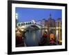 Rialto Bridge, Grand Canal, Venice, Italy-Demetrio Carrasco-Framed Photographic Print