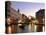 Rialto Bridge, Grand Canal, Venice, Italy-Alan Copson-Stretched Canvas