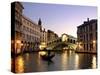 Rialto Bridge, Grand Canal, Venice, Italy-Alan Copson-Stretched Canvas