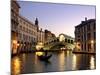 Rialto Bridge, Grand Canal, Venice, Italy-Alan Copson-Mounted Photographic Print