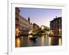 Rialto Bridge, Grand Canal, Venice, Italy-Alan Copson-Framed Photographic Print