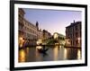 Rialto Bridge, Grand Canal, Venice, Italy-Alan Copson-Framed Photographic Print