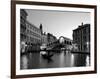 Rialto Bridge, Grand Canal, Venice, Italy-Alan Copson-Framed Photographic Print