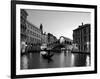 Rialto Bridge, Grand Canal, Venice, Italy-Alan Copson-Framed Photographic Print